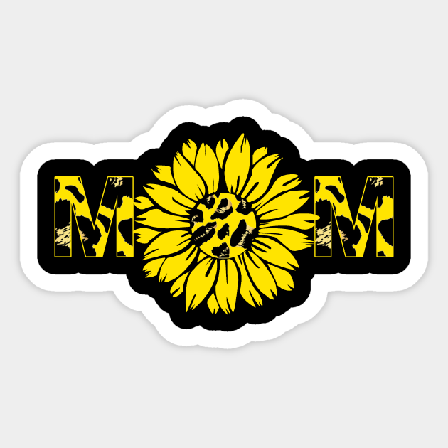 Mom Sunflower pattern design Sticker by Diannas